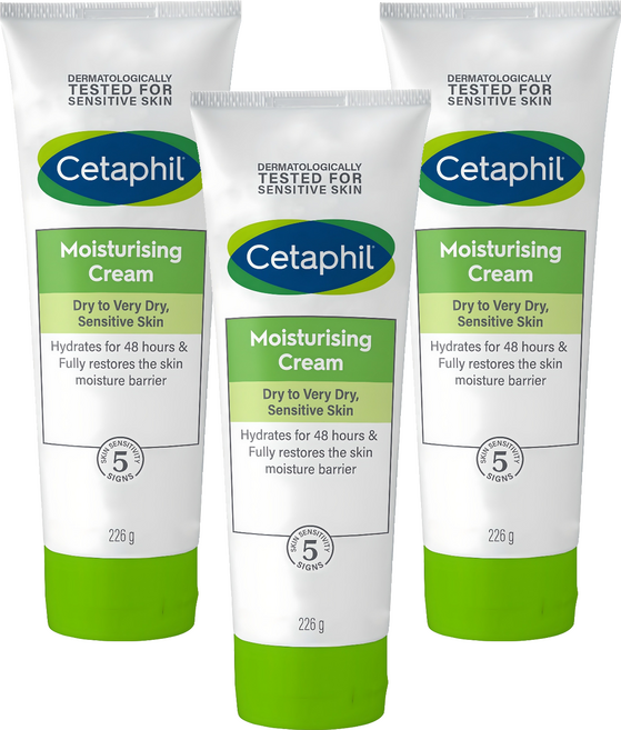 세타필 모이스춰라이징 크림, 226g, 3개