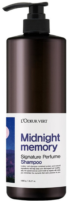 로더베르 시그니처 퍼퓸 샴푸 미드나잇메모리향, 920g, 1개
