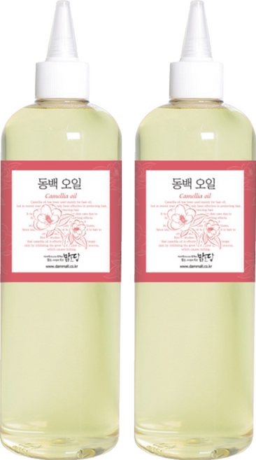 맑을담 동백 오일, 500ml, 2개