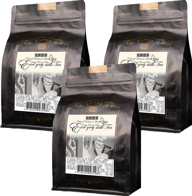 FANGS 方氏 三合一伯爵奶茶, 800g, 1袋, 3袋