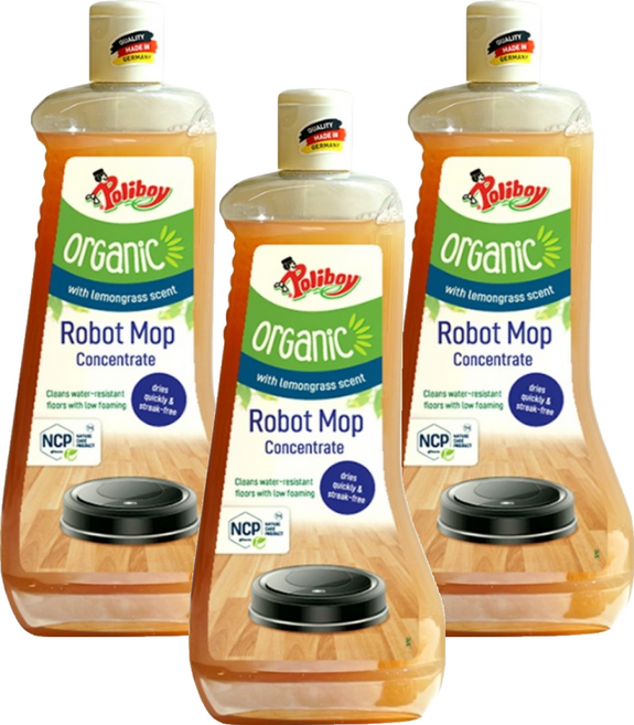 폴리보이 오가닉 로봇청소기 전용 세제, 500ml, 3개