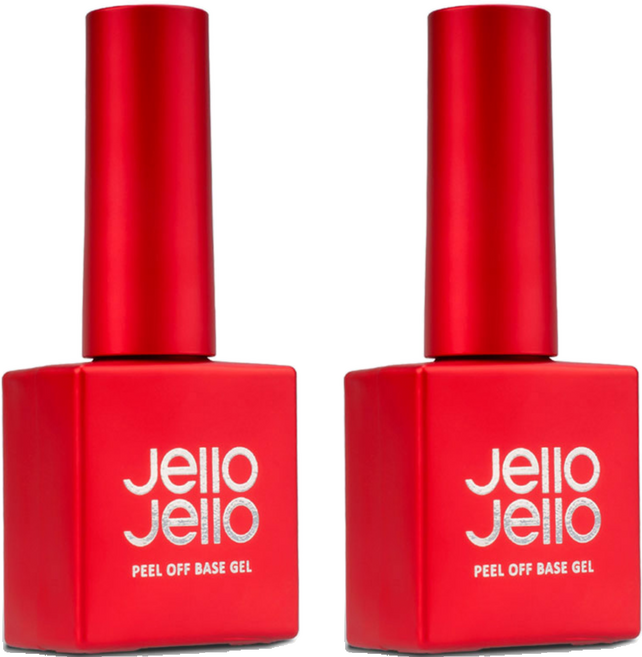 젤로젤로 필오프 베이스 젤, 10ml, 2개