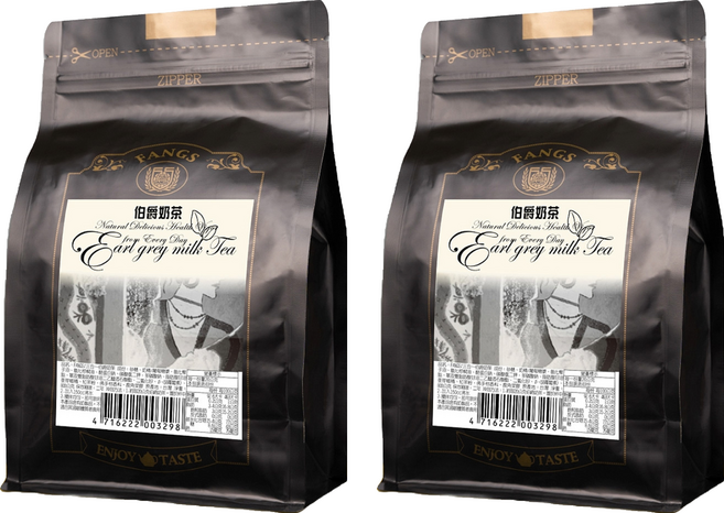 FANGS 方氏 三合一伯爵奶茶, 800g, 1袋, 2袋