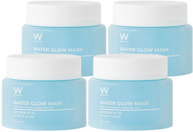 원진이펙트 물방울 수분 크림, 100g, 4개