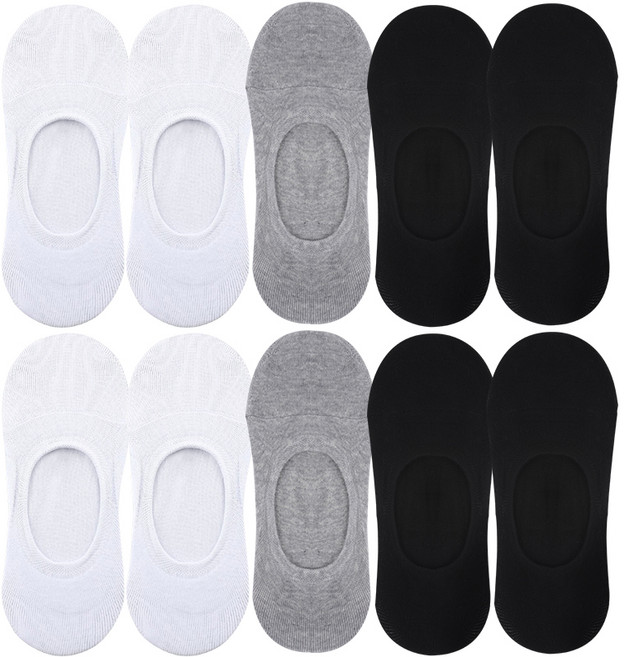 두발로 여성용 빅사이즈 페이크삭스 10켤레 혼합색상