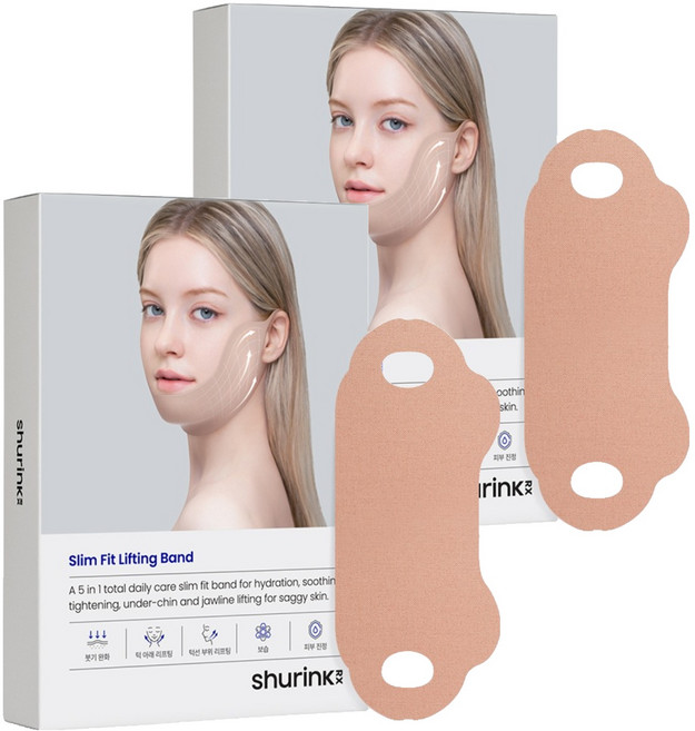 슈링크알엑스 슬림핏 리프팅 밴드, 5개입, 2개