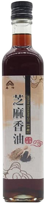 鑫隆 純正芝麻香油, 500ml, 1瓶
