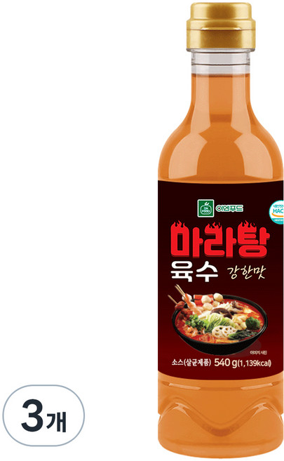 EN FOOD 麻辣燙湯底 濃鬱口味, 470ml, 3個
