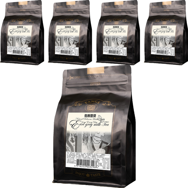 FANGS 方氏 三合一伯爵奶茶, 800g, 1袋, 5袋