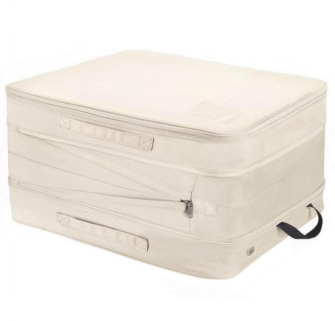 코멧 여행용 부피순삭 이중지퍼 의류 이불 다용도 압축 파우치 100L 특대형