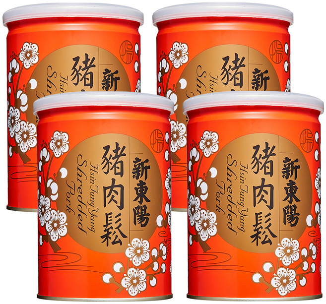 新東陽 精緻豬肉鬆, 180g, 4罐