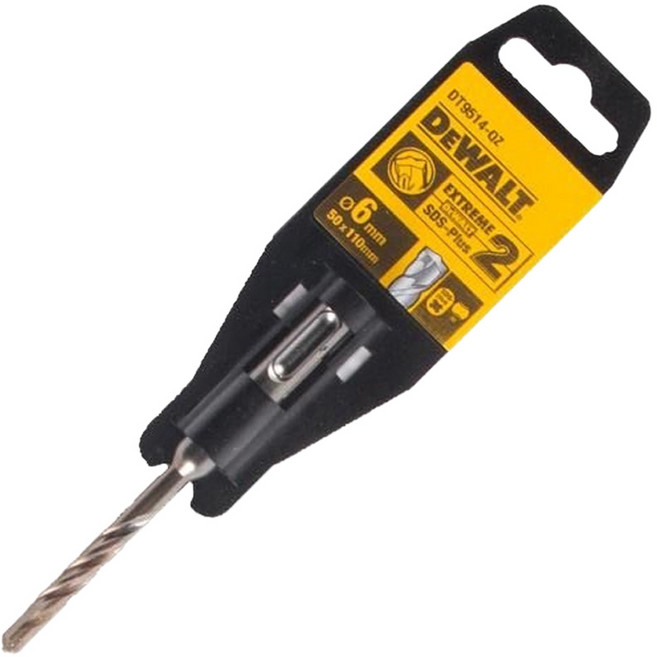 DEWALT 得偉 SDSPLUS四溝水泥鑽頭 DT 9514 6 x 110 x 50mm, 1個