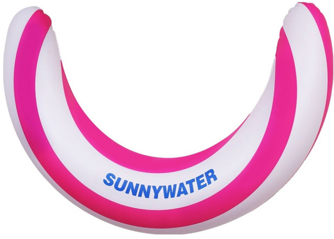 써니워터 워터스틱 스트라이프 튜브, 1개, 핑크