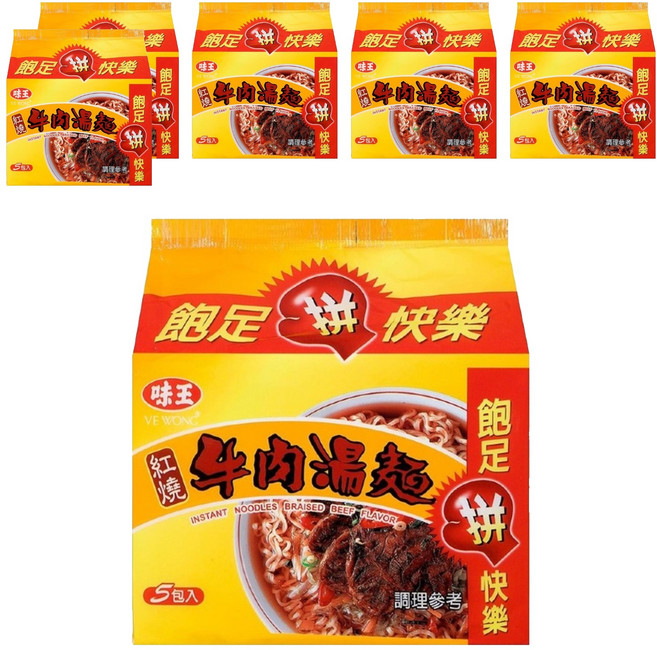 味王 紅燒牛肉湯麵, 30包