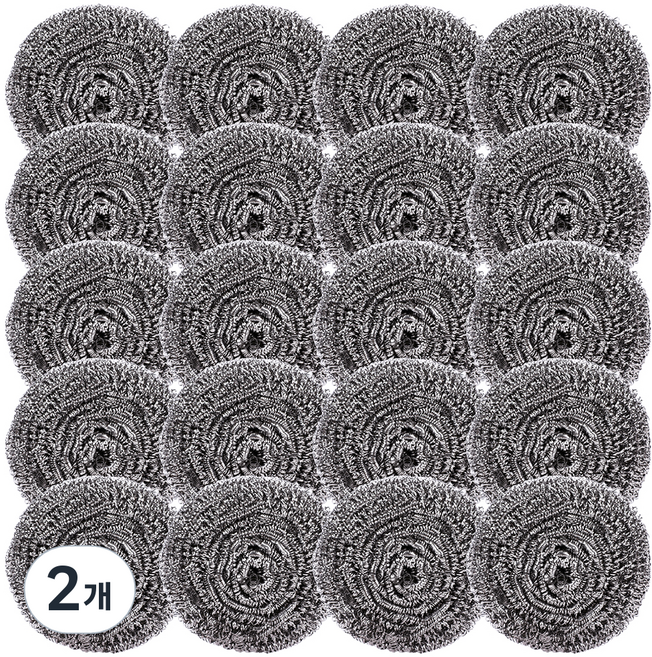 코멧 키친 철수세미 35g, 20개, 2개