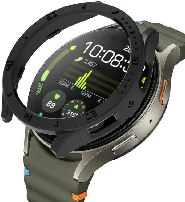 우먼스9999 베젤링 케이스, 블랙, 1개