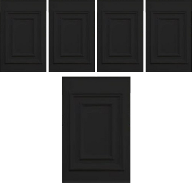 퍼니월 북유럽 웨인스코팅 벽타일 B타입, 네이비, 5개