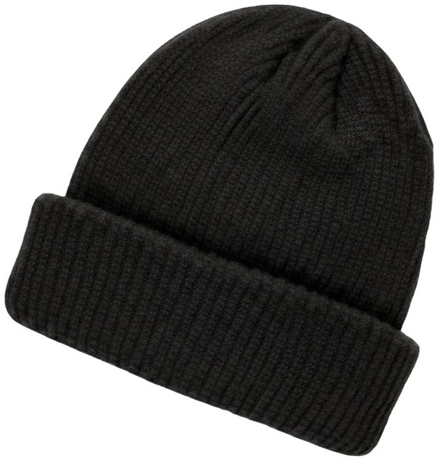 바코젤 겨울 캐주얼 스포츠 등산 비니 모자, 블랙
