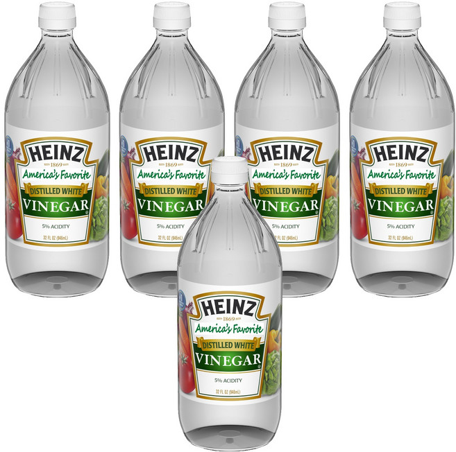 하인즈 디스틸드 화이트 식초, 5개, 946ml