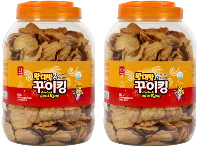 꾸이킹 왕대박꾸이킹, 550g, 2개