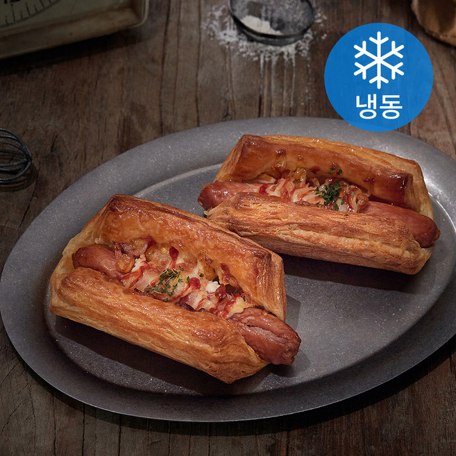 몽상클레르 소시지 데니시 F (냉동), 95g, 1개입, 1개