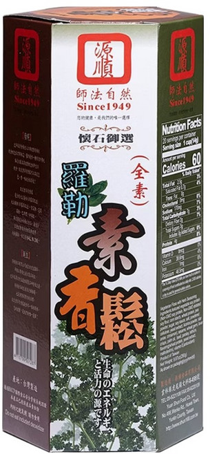 源順食品 羅勒素香鬆, 280g, 1盒