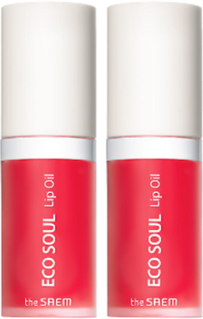 더샘 에코 소울 립 오일, 2 베리베리, 6ml, 2개