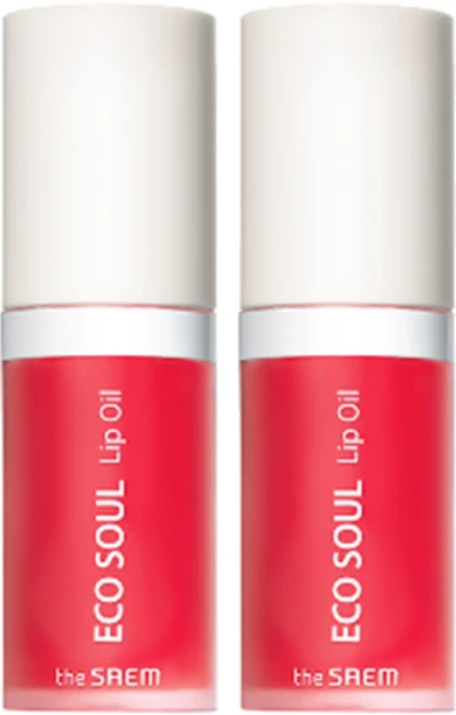 더샘 에코 소울 립 오일, 2 베리베리, 6ml, 2개 - 쿠팡