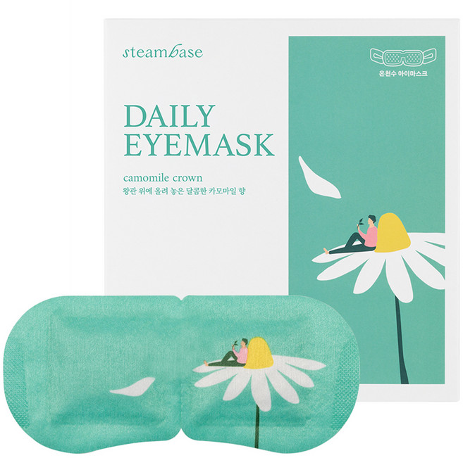 스팀베이스 데일리 아이마스크 카모마일향, 5개입, 1개