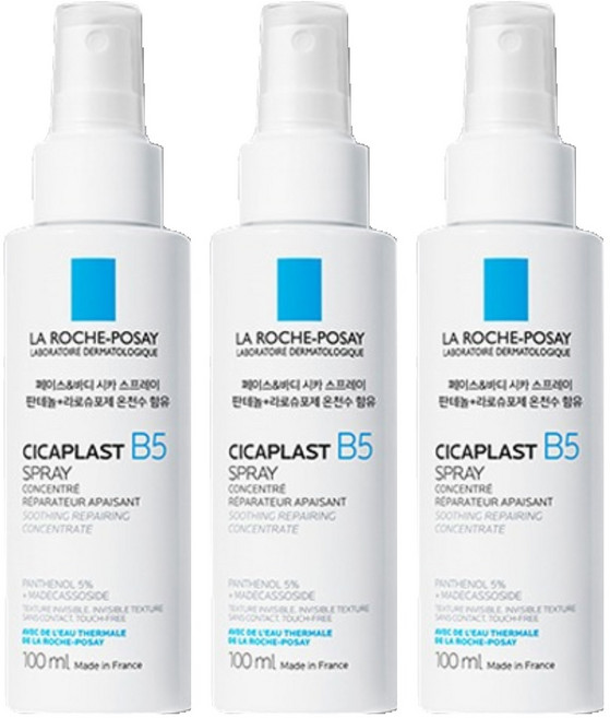 라로슈포제 시카플라스트 B5 스프레이, 100ml, 3개