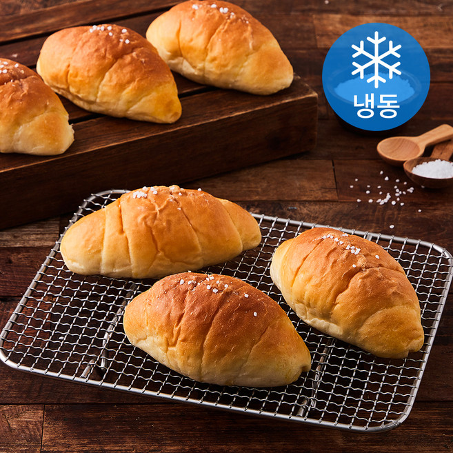 소금버터롤 (냉동), 67g, 10개입, 1개