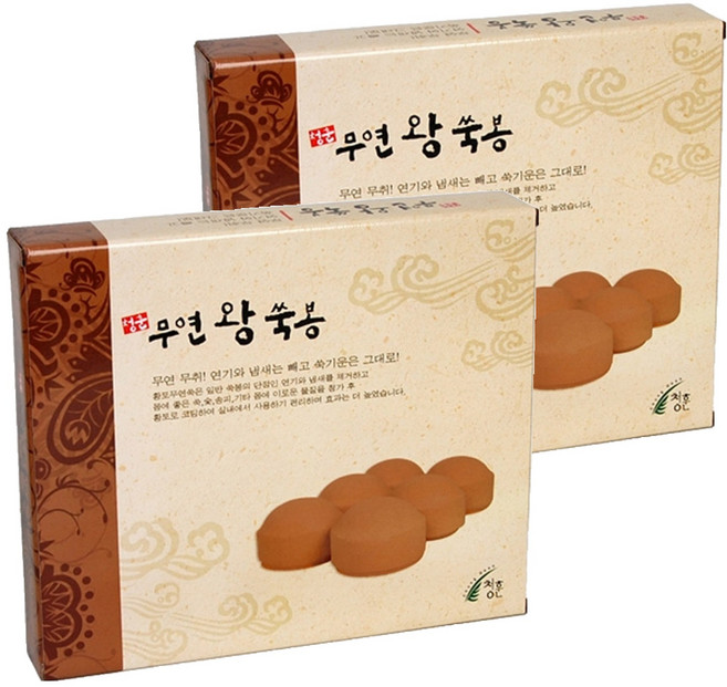 청훈 황토 무연왕쑥봉 30개입, 2개