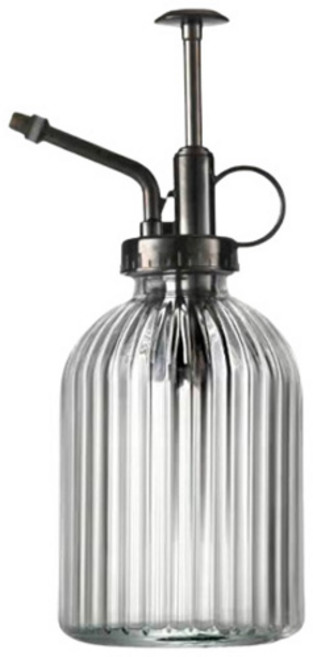 댓츠댓 레트로 프레스 유리 스프레이 분무기 320ml, 1개, 클리어