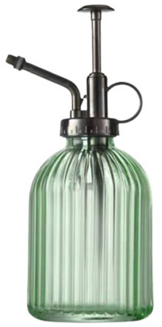 댓츠댓 레트로 프레스 유리 스프레이 분무기 스트라이프 320ml, 1개, 그린