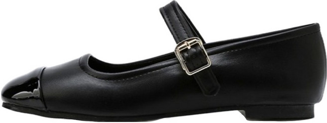 JillByJillstuart 撞色瑪莉珍平底鞋