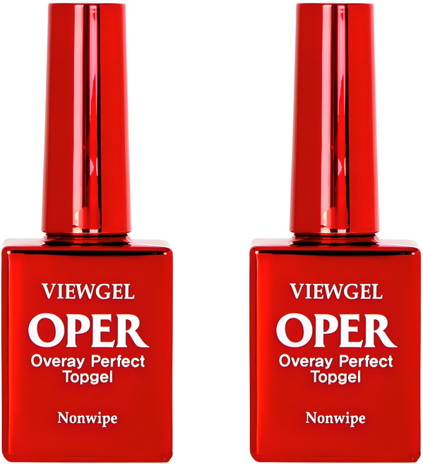 뷰젤 오팔 오버레이 오빠 탑 젤, 10ml, 2개