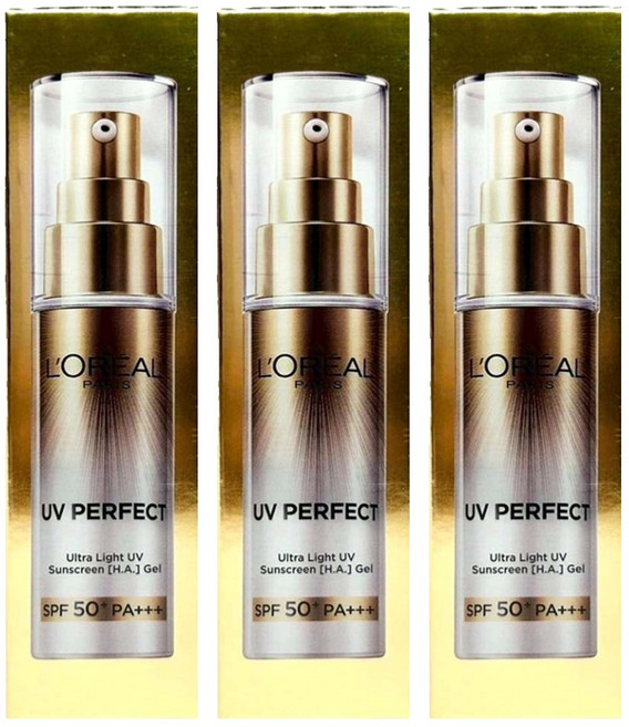 L'OREAL PARiS 巴黎萊雅 台灣公司貨 多效防護控油美肌乳 控油小銀管, 自然膚色潤色, 3瓶