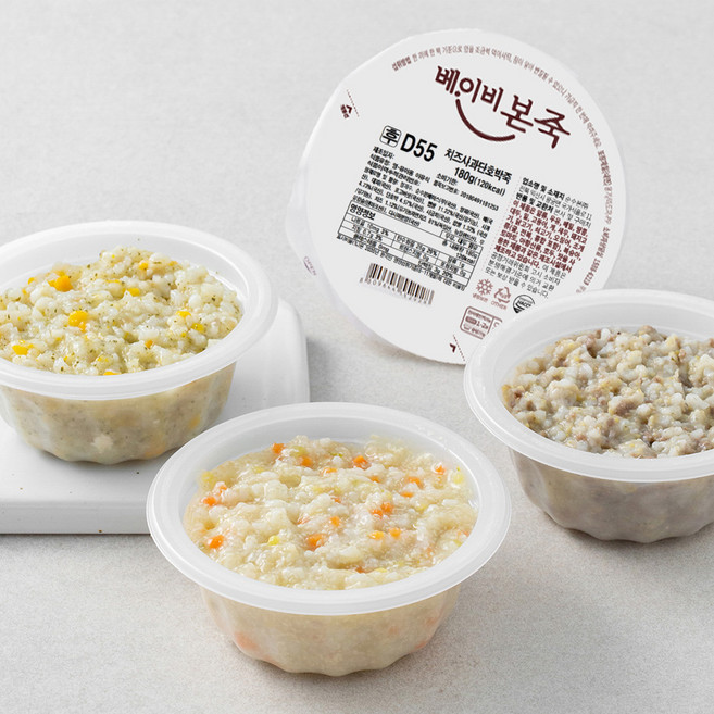 베이비본죽 후기 이유식(9~11개월) E세트, 720g, 1세트