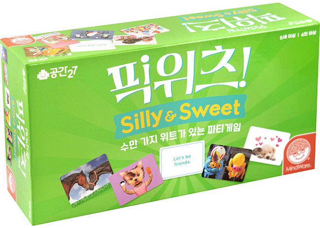 마인드웨어 공간27 픽위츠 실리 앤 스위트, 혼합색상, 1개