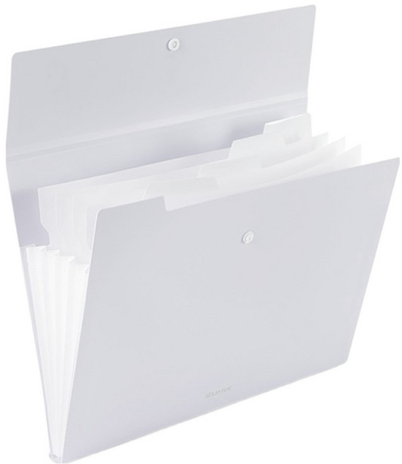 델리 파스텔 5분류 아코디언 인덱스 파일 72455, 파스텔그레이, 1개