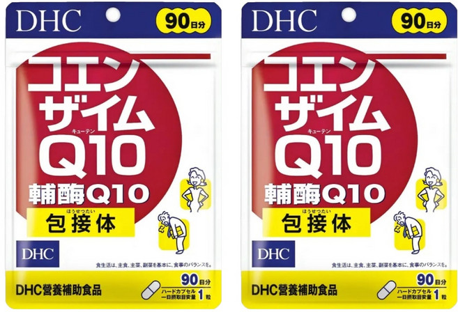DHC 台灣公司貨 輔酶Q10 90日份, 90顆, 209mg, 2包