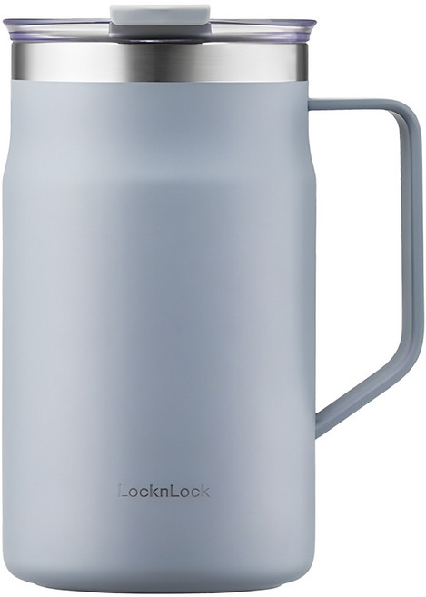 락앤락 메트로 머그 LHC4282, 프렌치블루, 600ml, 1개