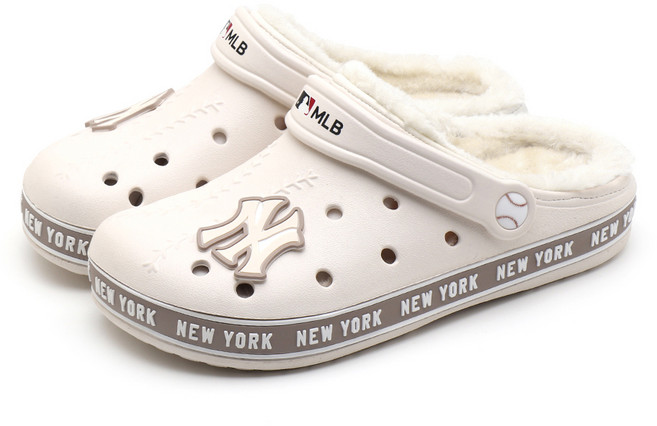 MLB NY양키스 볼드 방한슬리퍼
