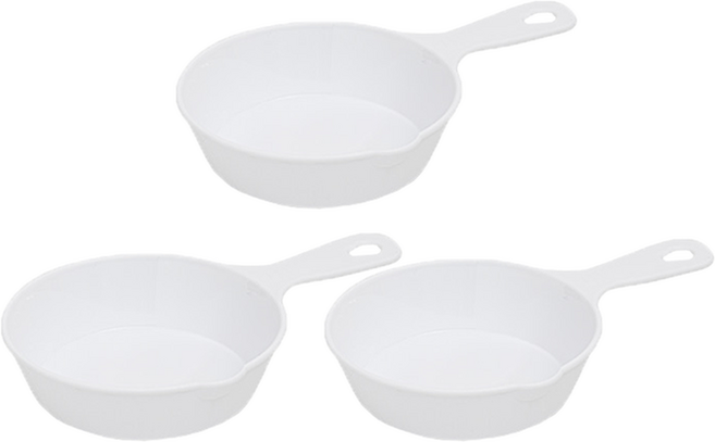 컴포즈하우스 손잡이 앞접시, 화이트, 3개