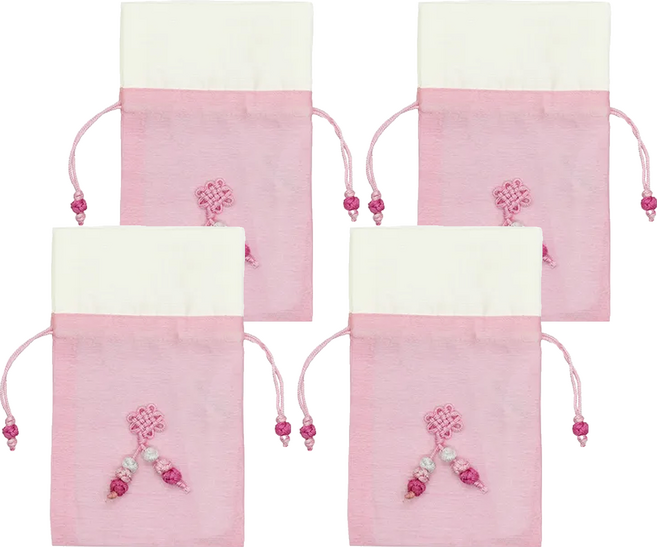 Happy Tool 韓式繩結福袋, 粉紅色, 4件