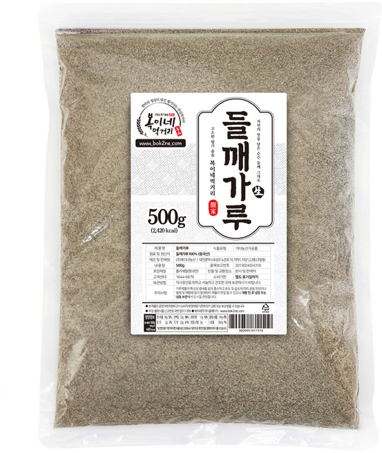 복이네먹거리 껍질째 들깨가루 탕용, 500g, 1개
