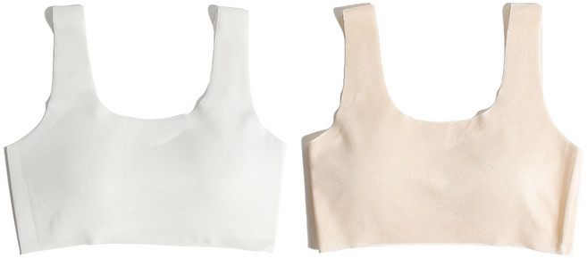 소소미도 주니어 모달 심리스 학생 브라 2종 세트