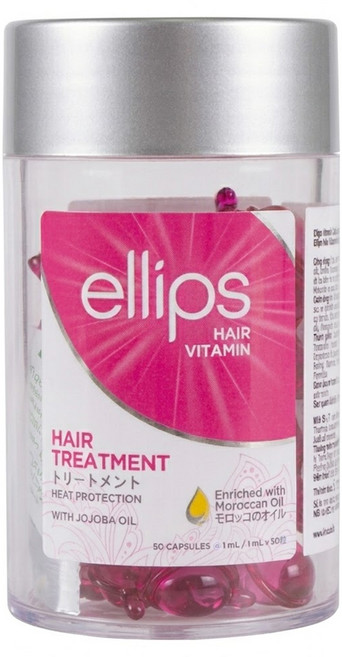 ellips 意立詩 經典膠囊護髮油 粉玫瑰 50入, 1組, 50ml
