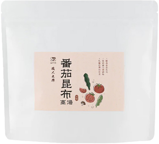 藻作坊 番茄昆布高湯 12包, 168g, 1袋