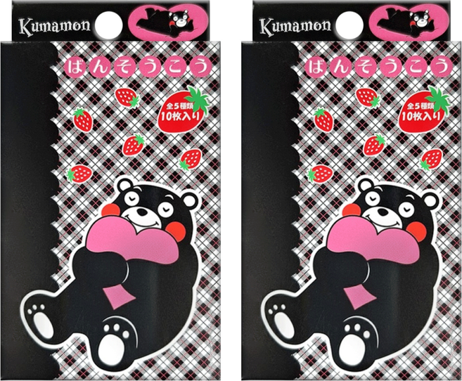 KYORIKI 京立奇 救急絆創膏/未滅菌 黑草莓, 2盒, 10個